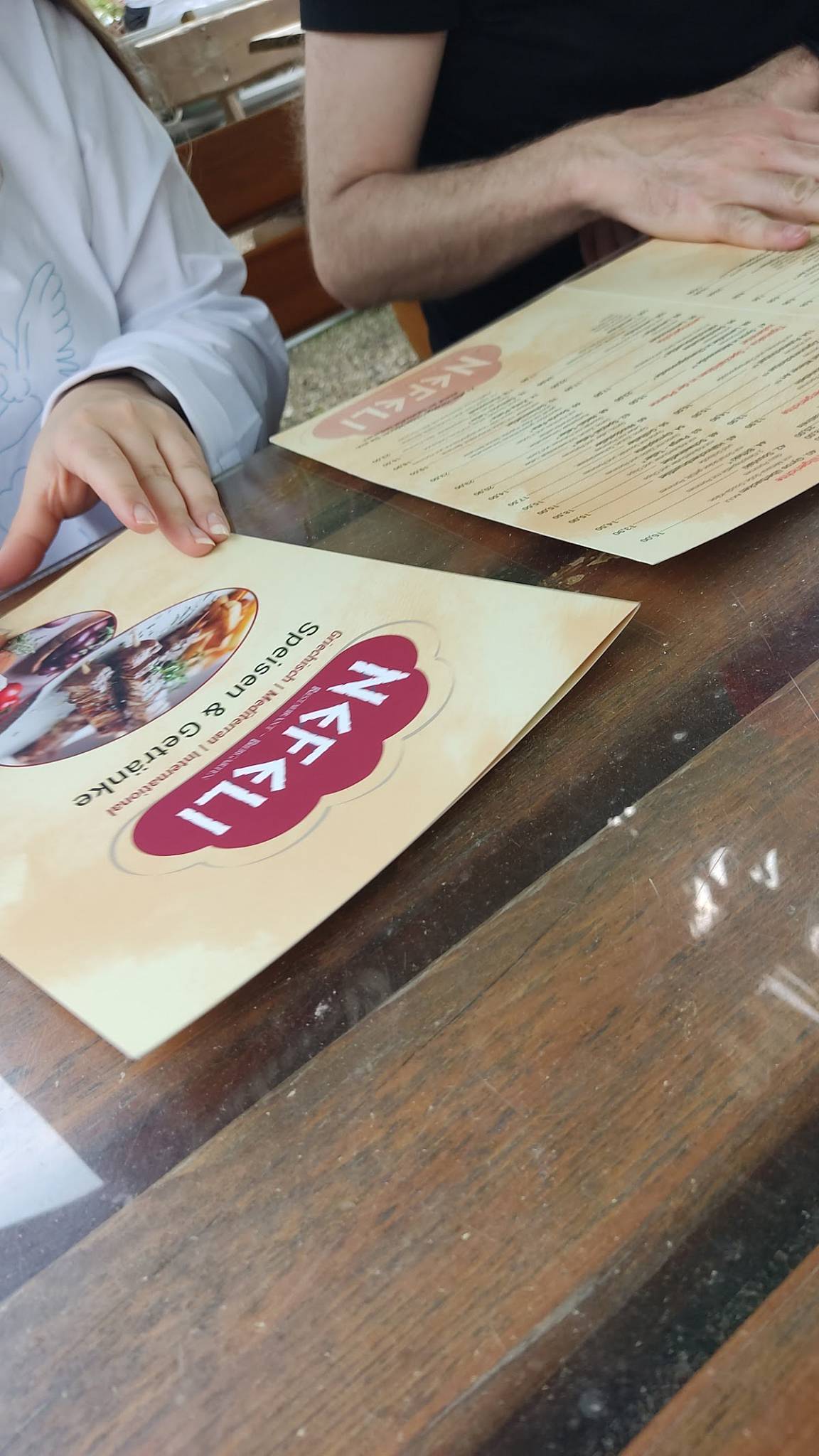 Restaurant Nefeli меню