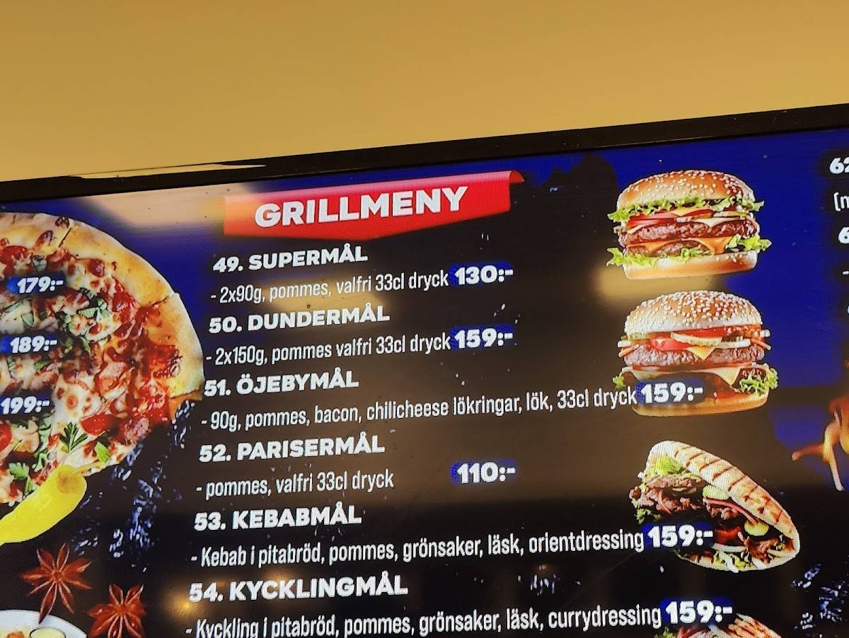Restaurant Pitstop меню