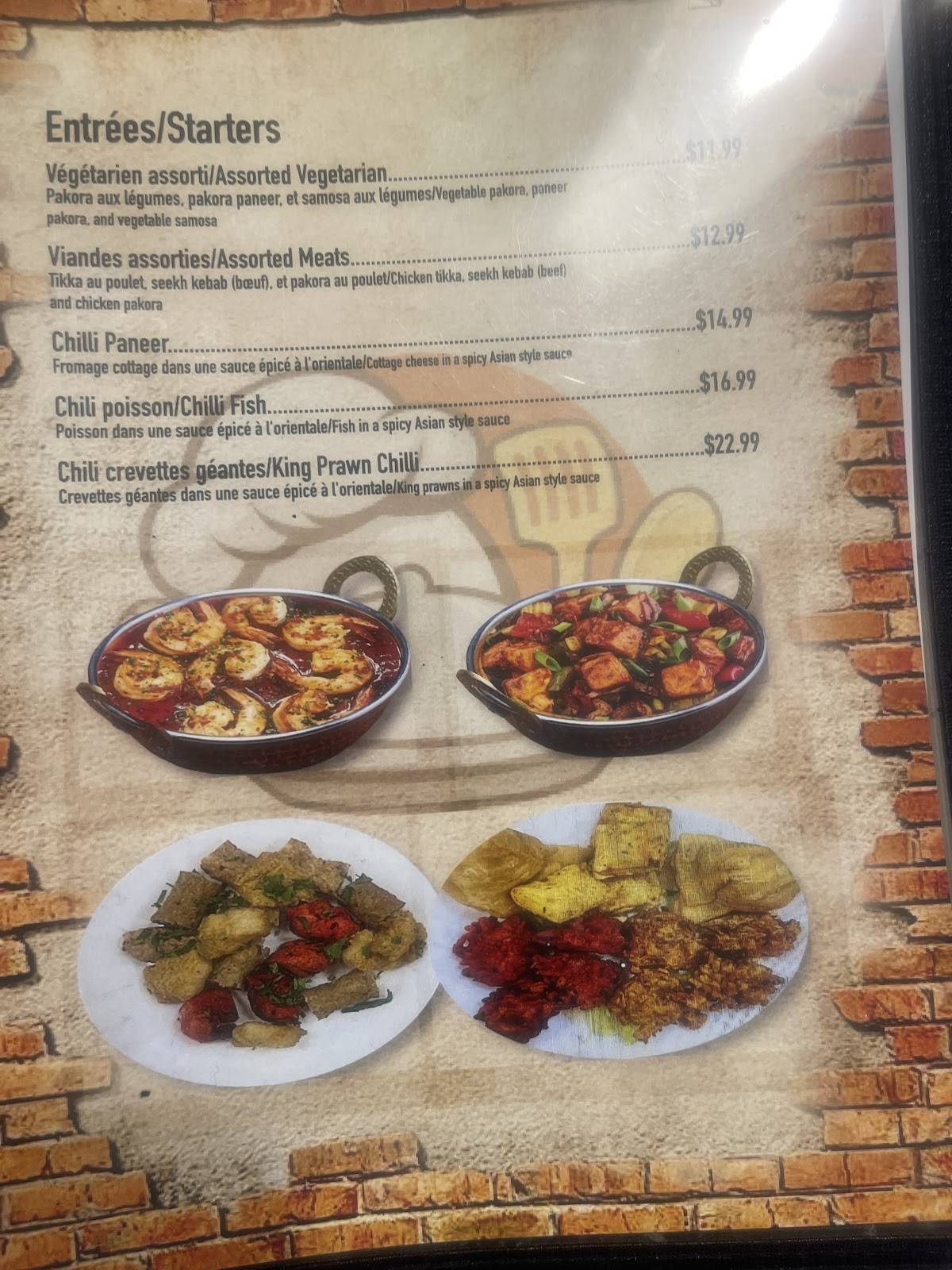 Restaurant Raja G меню