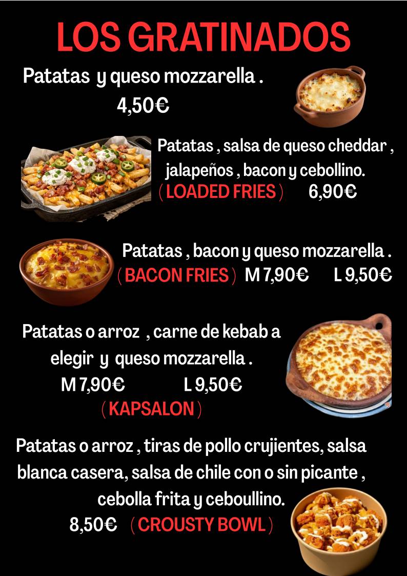 Star restaurante Arganda меню