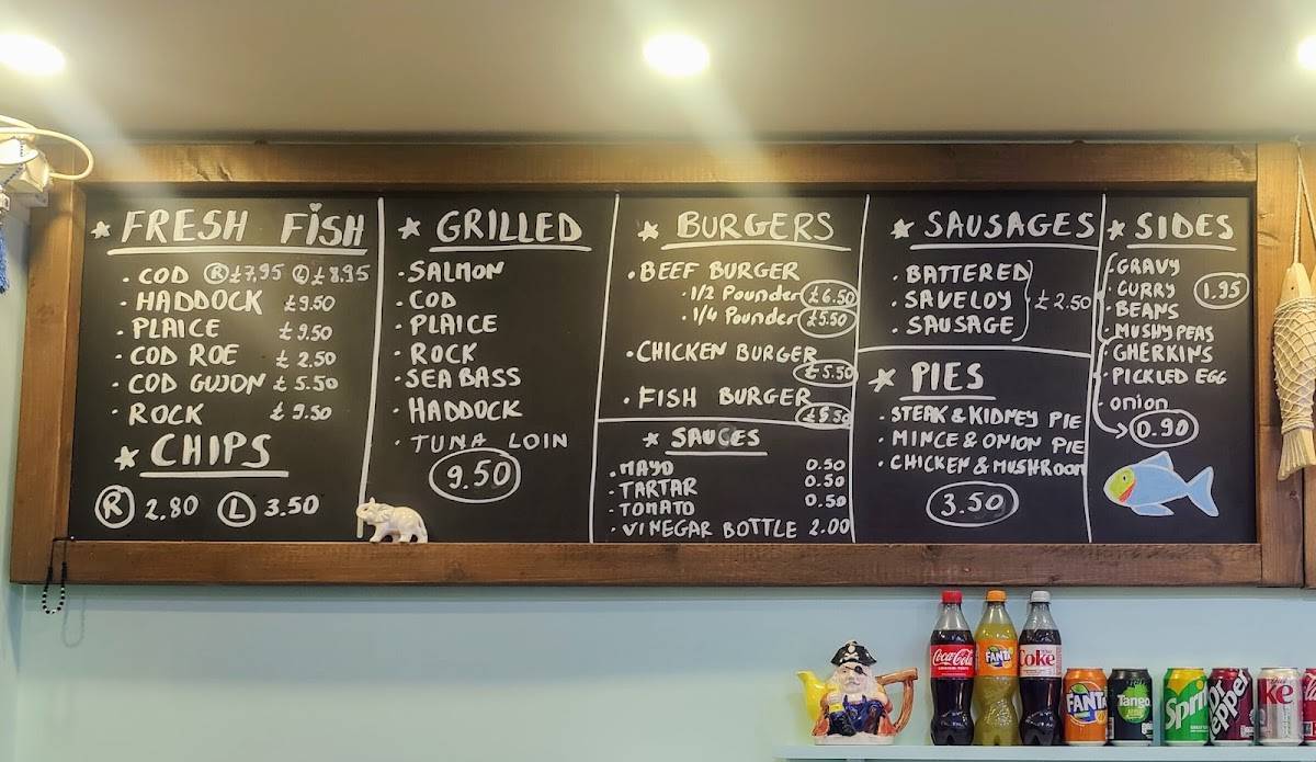 Sutton Fish Bar & Restaurant меню