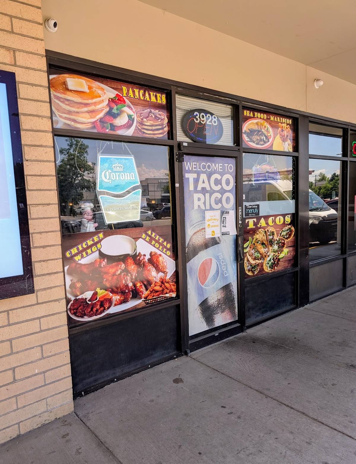 Taco Rico меню