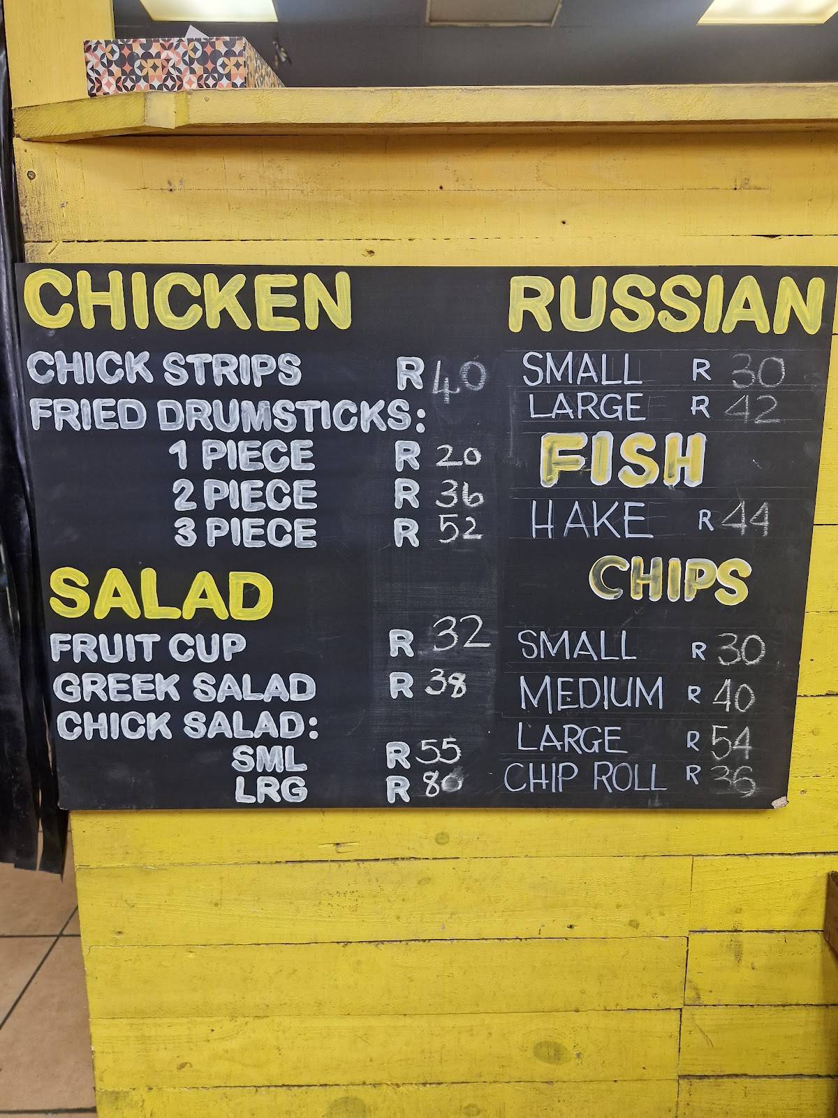 The Yellow Kitchen and Coffee Café меню