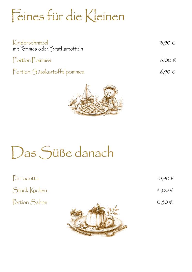 Restaurant & Café Utspann меню
