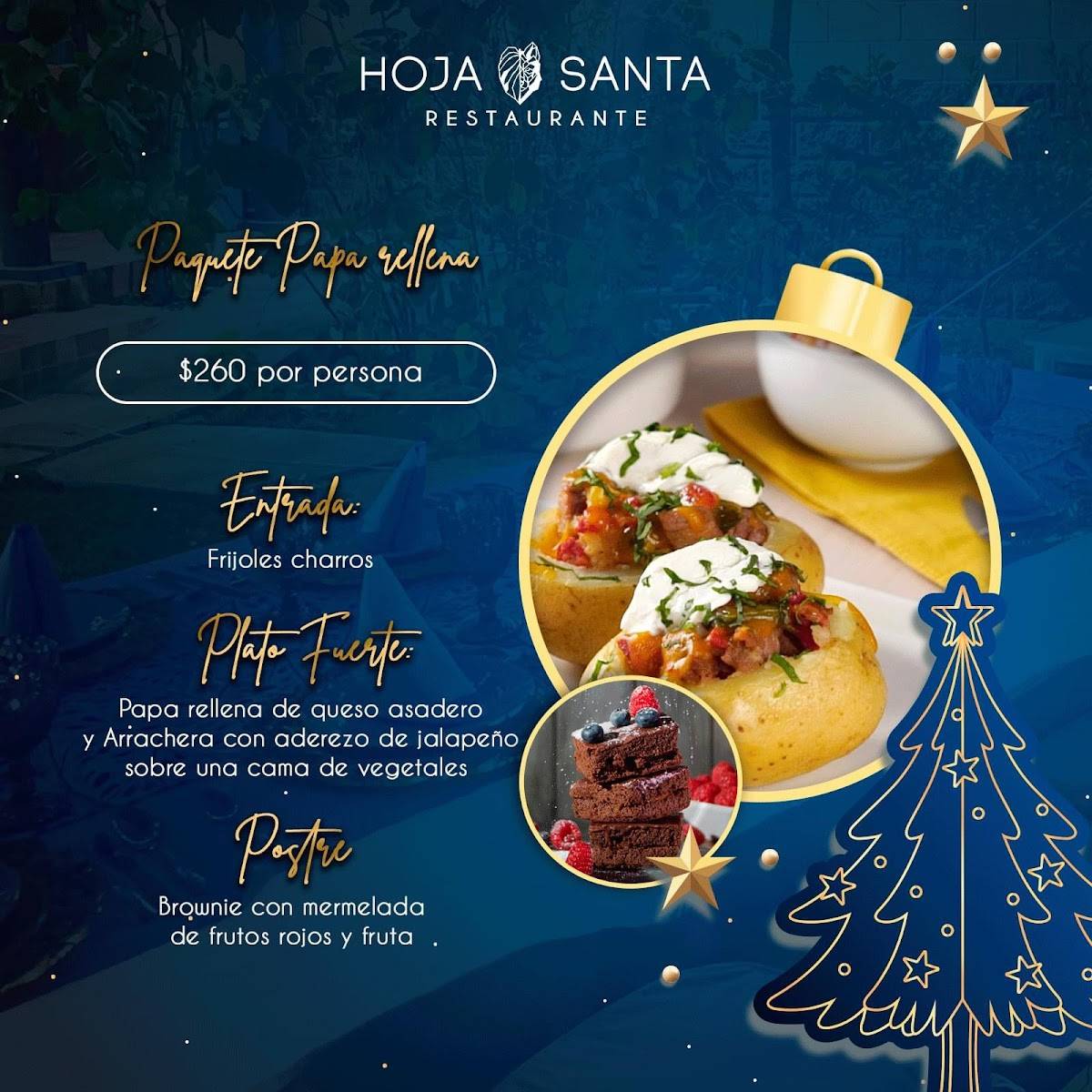 Restaurante Hoja Santa меню