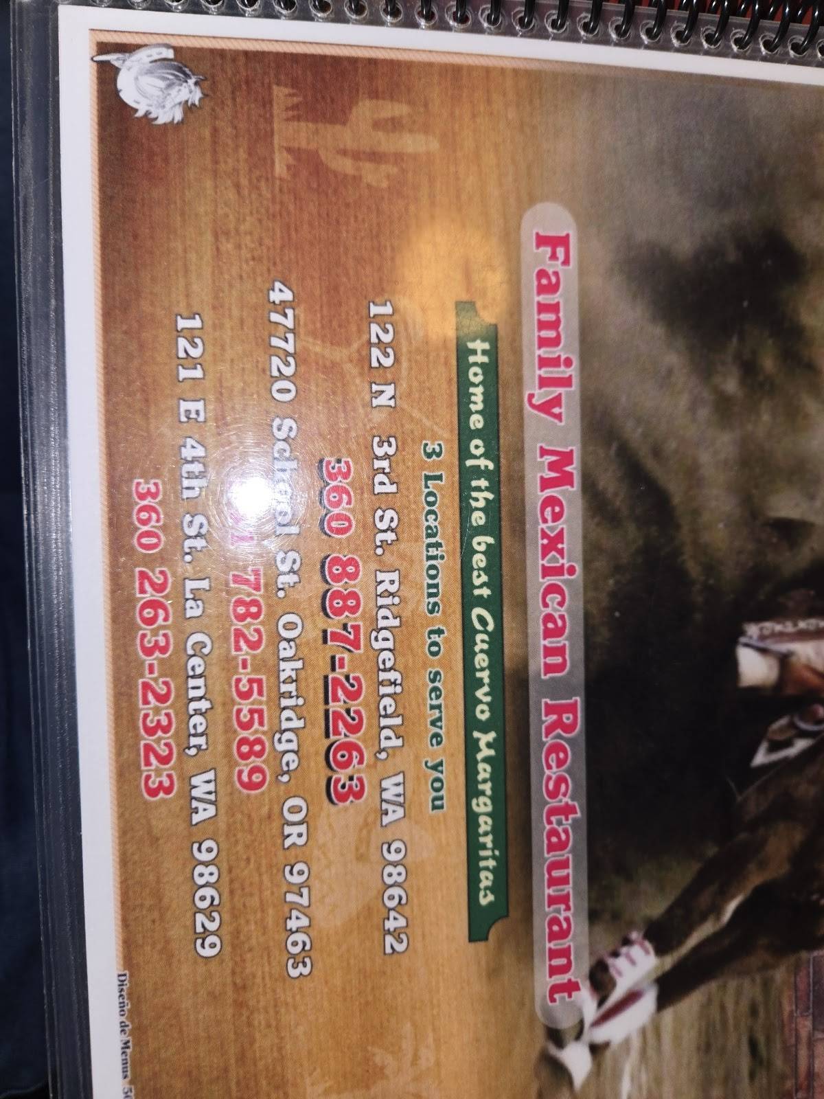El Rancho Viejo Ridgefield меню