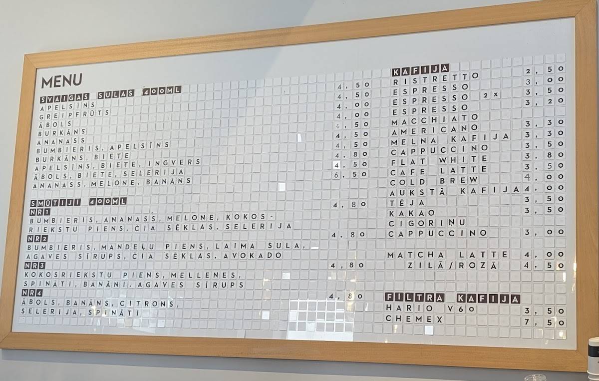 Moltto Coffee меню