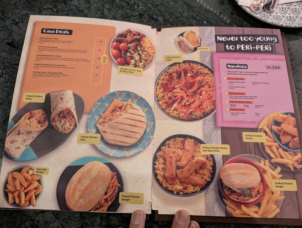 Nando's Wadi Riyadh меню