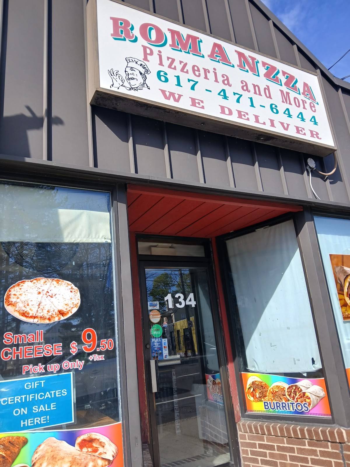 Romanzza Pizzeria & More меню