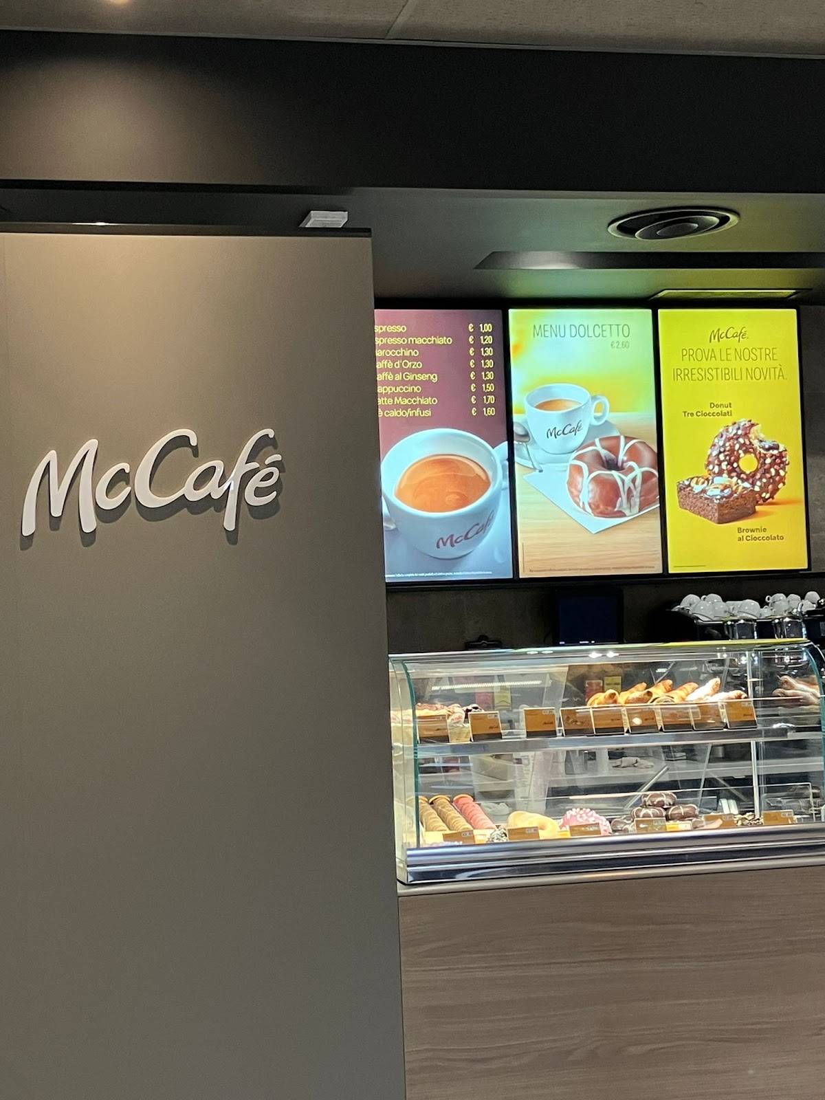 McDonald's меню