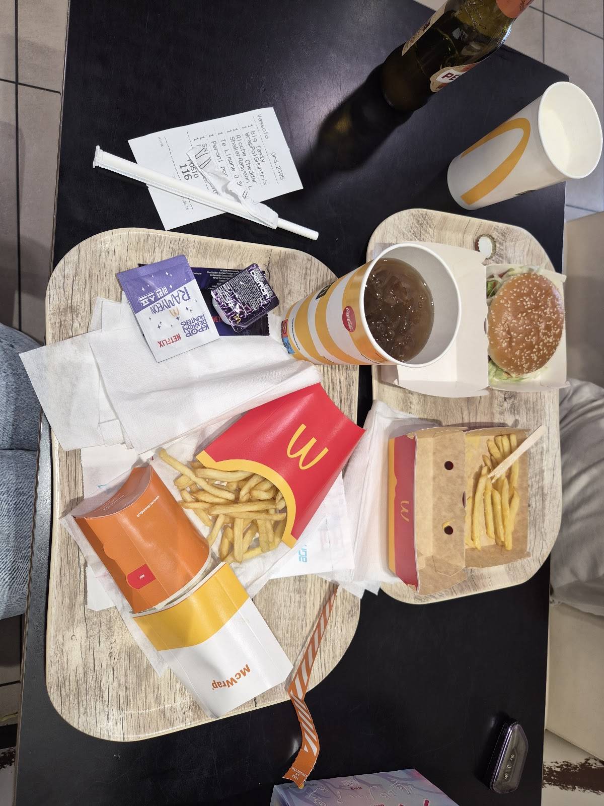 McDonald's меню