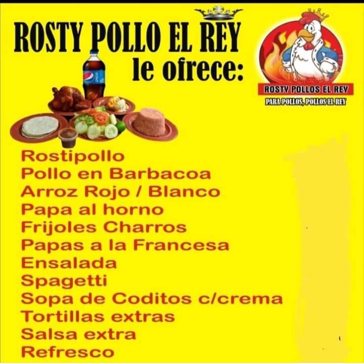 Rosty Pollo El Rey меню