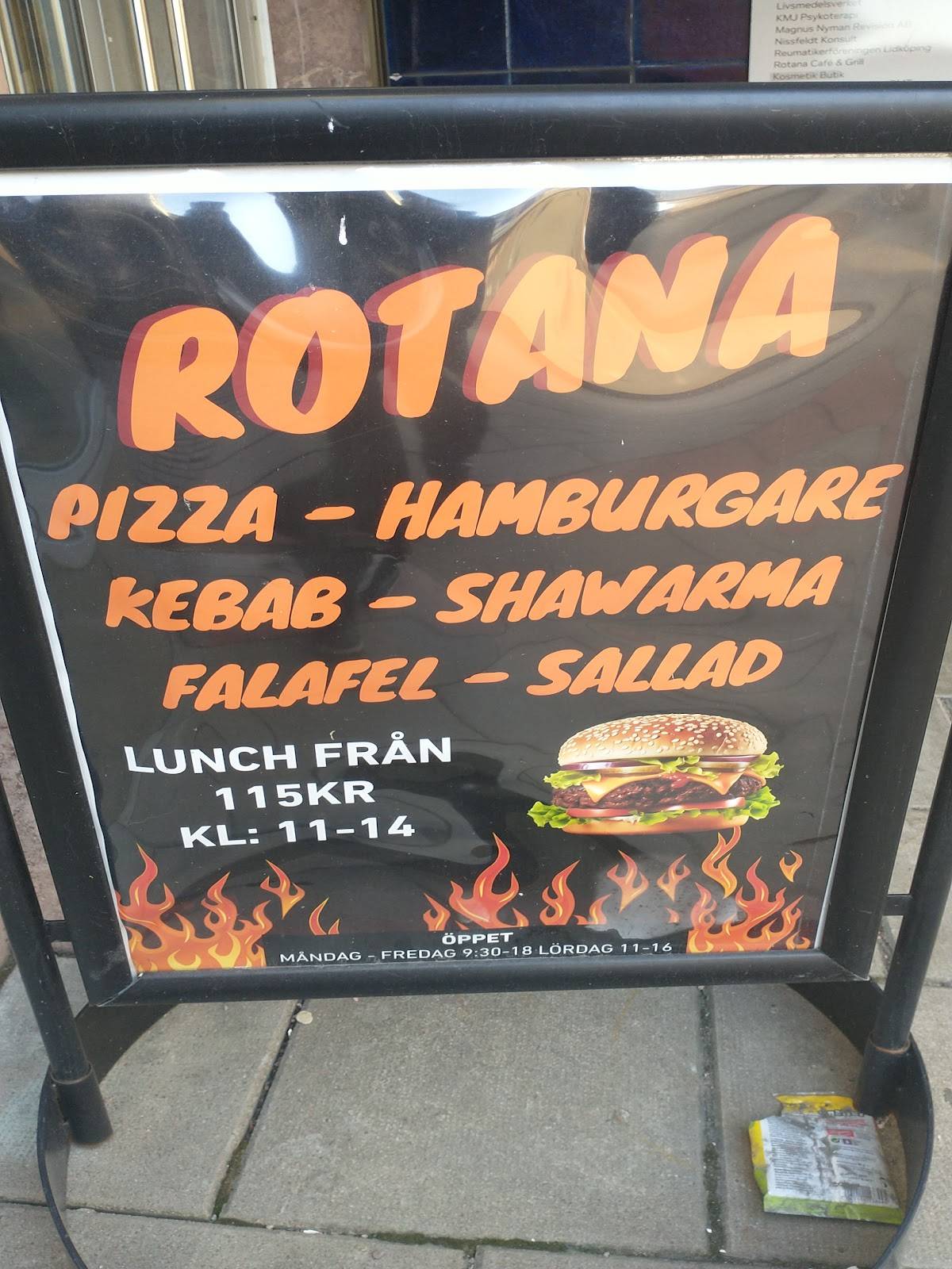 Rotana меню