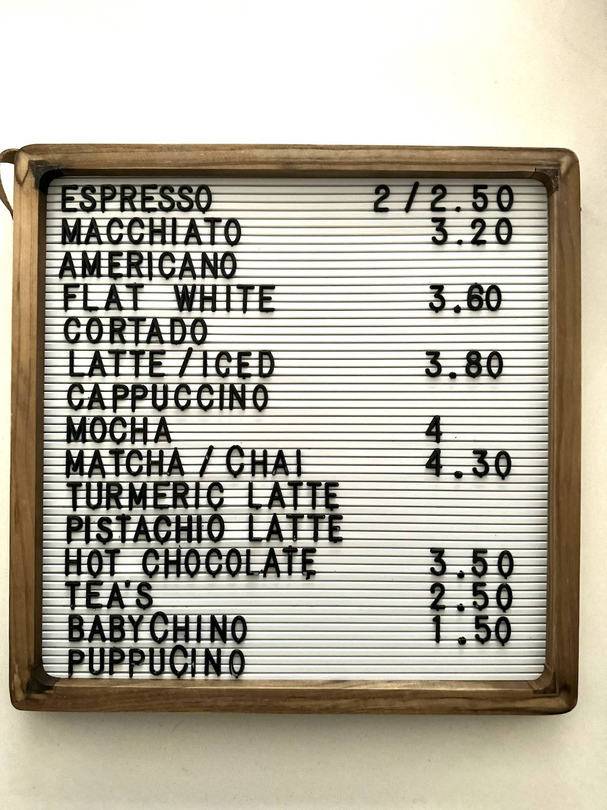 Routine Coffee меню
