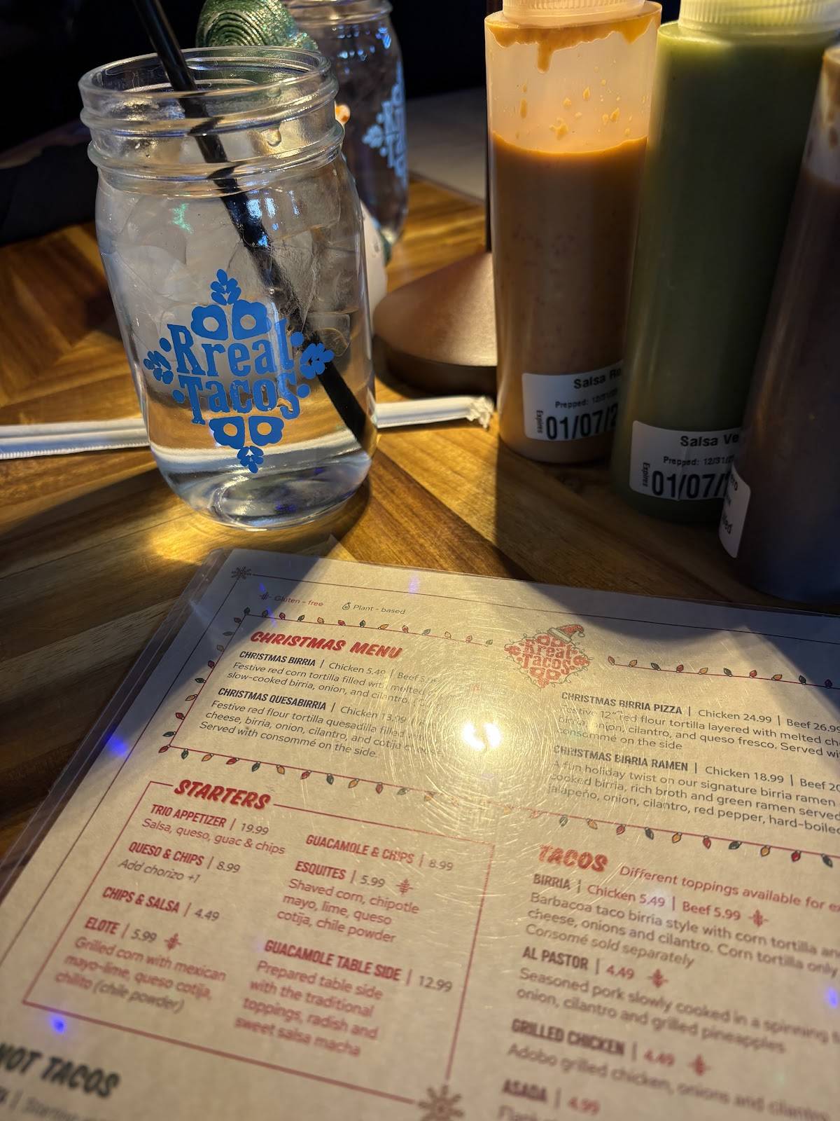 Rreal Tacos - Duluth меню