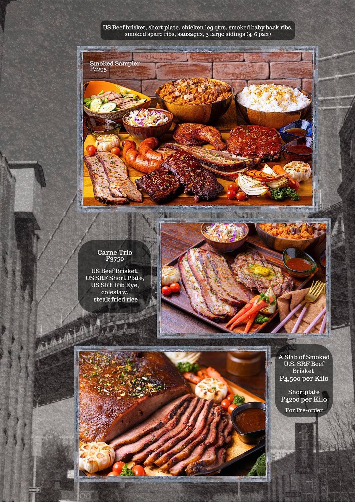 Rustika Asian Urban Kitchen- Vista Mall Santa Rosa, Laguna меню