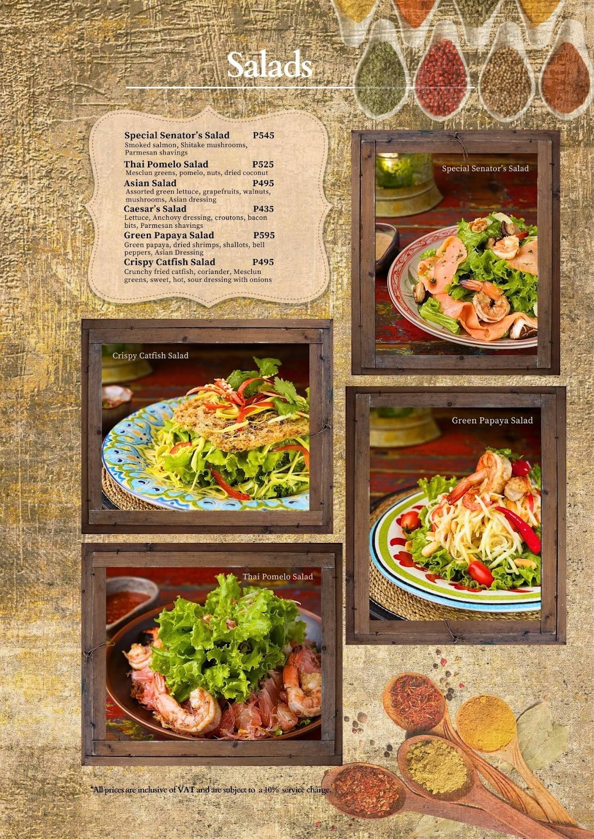 Rustika Asian Urban Kitchen- Vista Mall Santa Rosa, Laguna меню