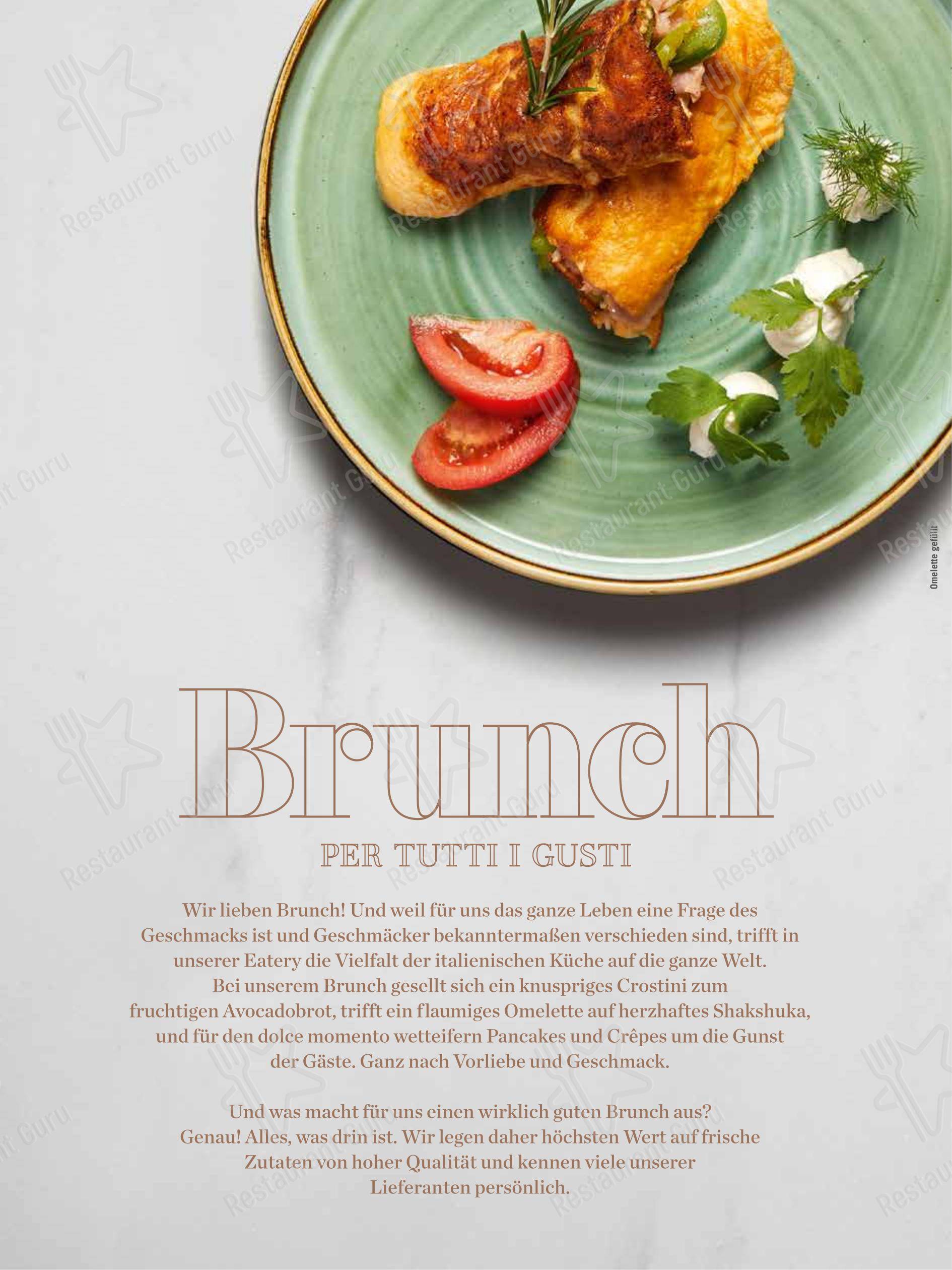 菜单 десерта SURACE Ristorante LentiaCity
