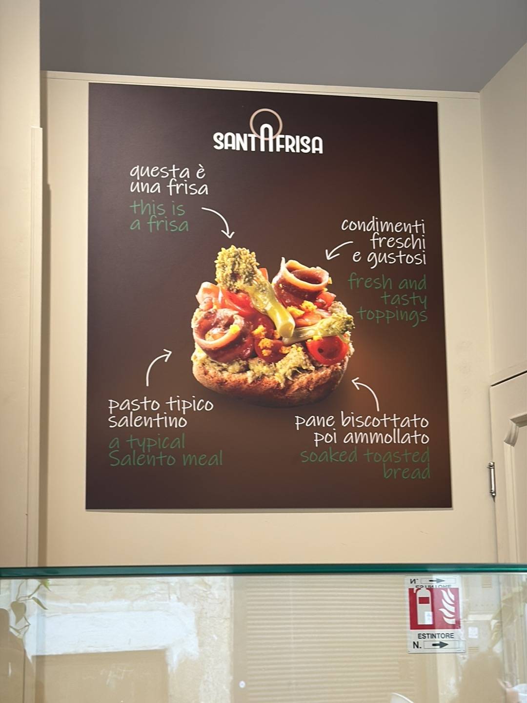 Santa Frisa меню