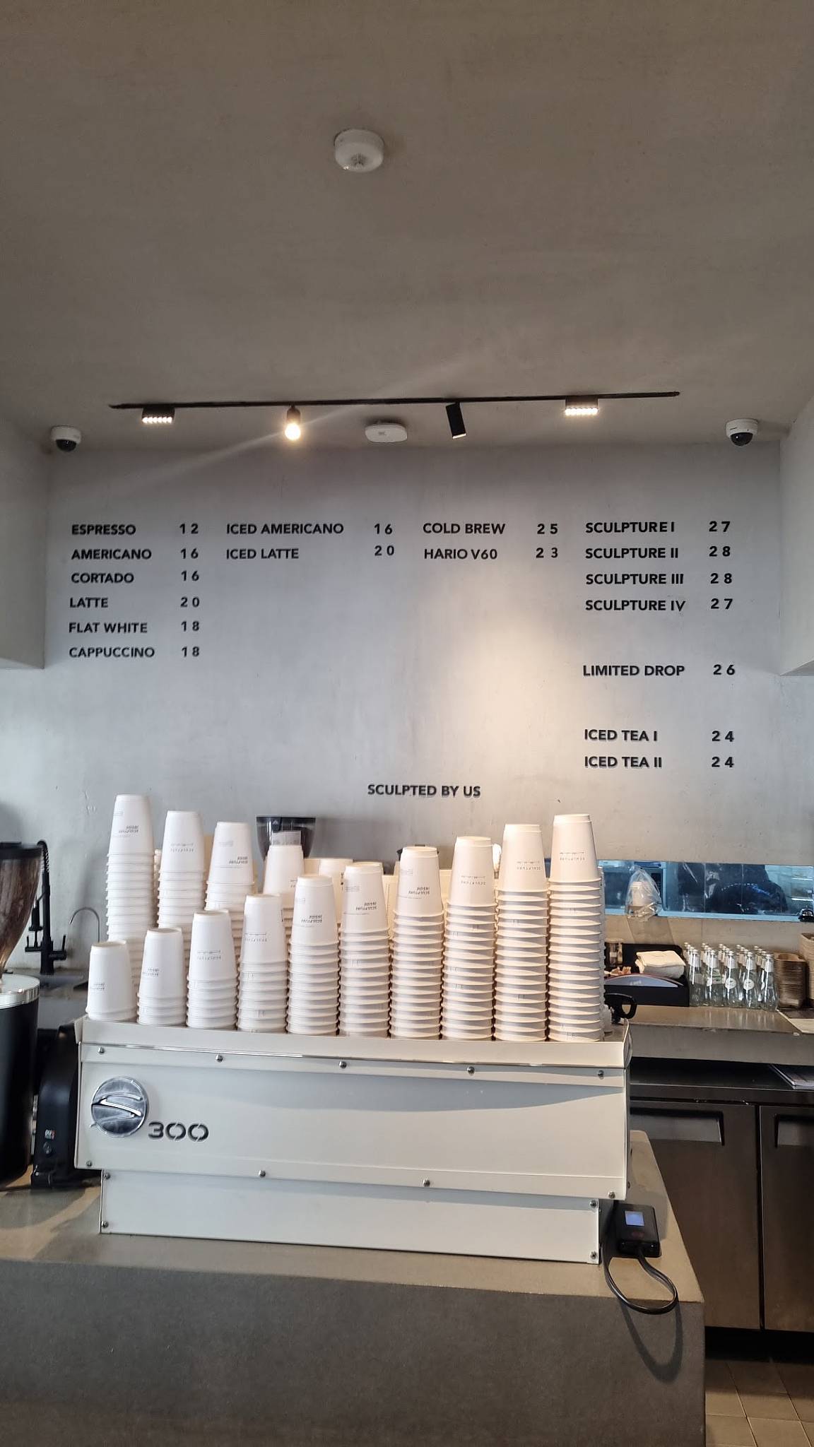 Sculpture Café меню
