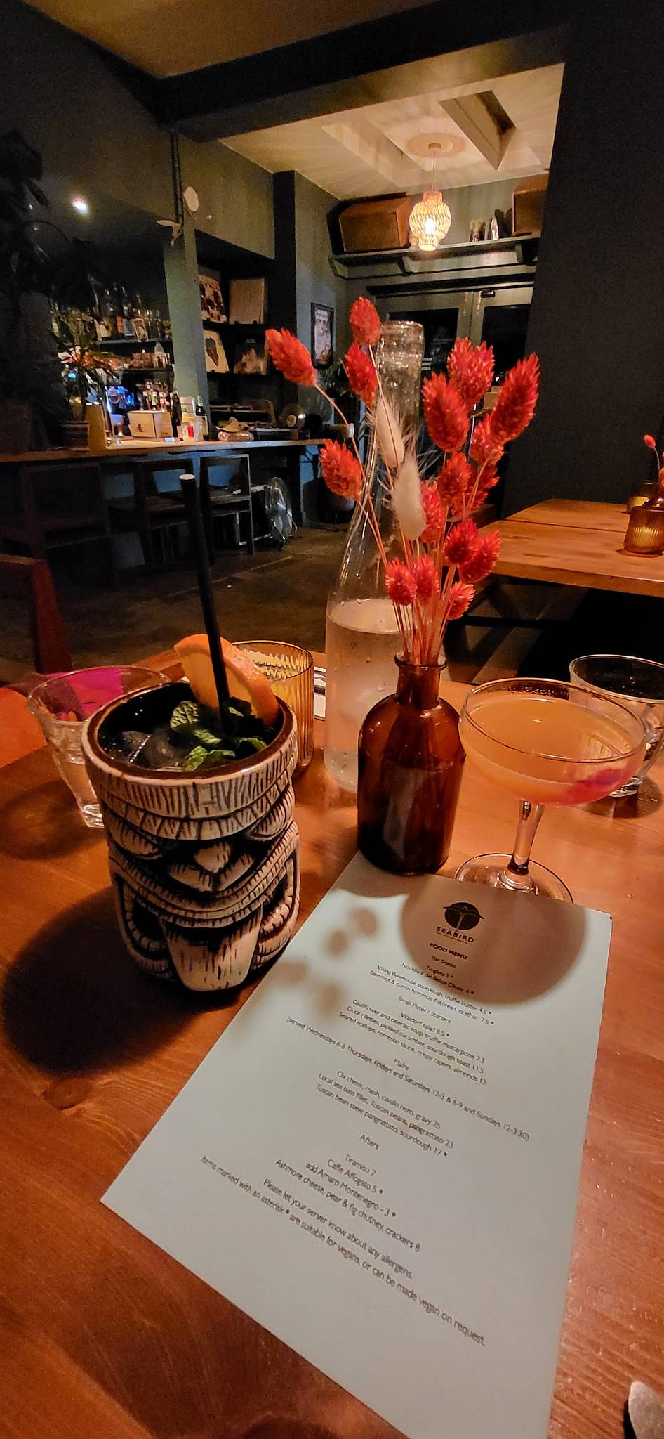 Blackbird Ramsgate меню