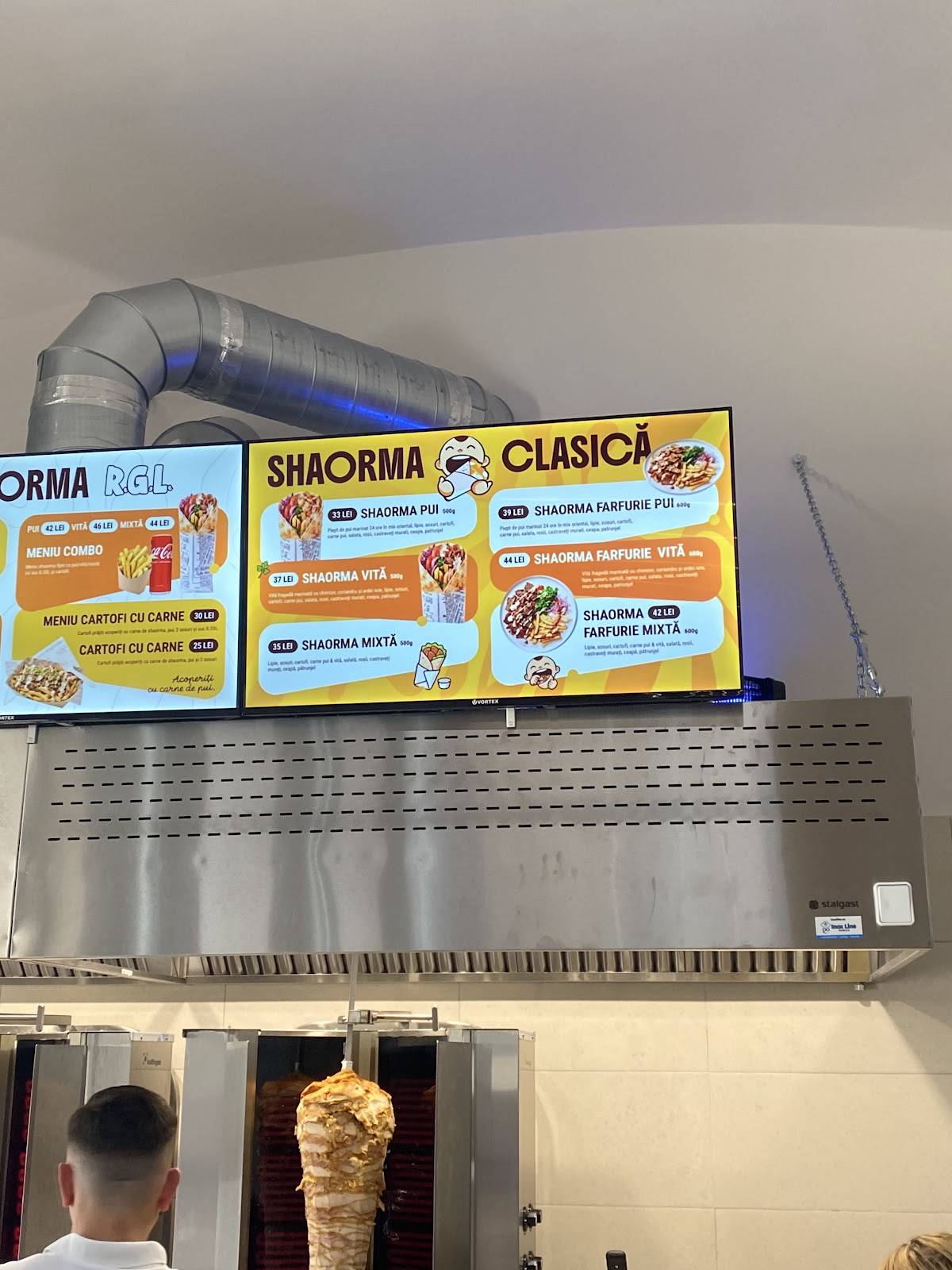 Shaormeria RGL меню