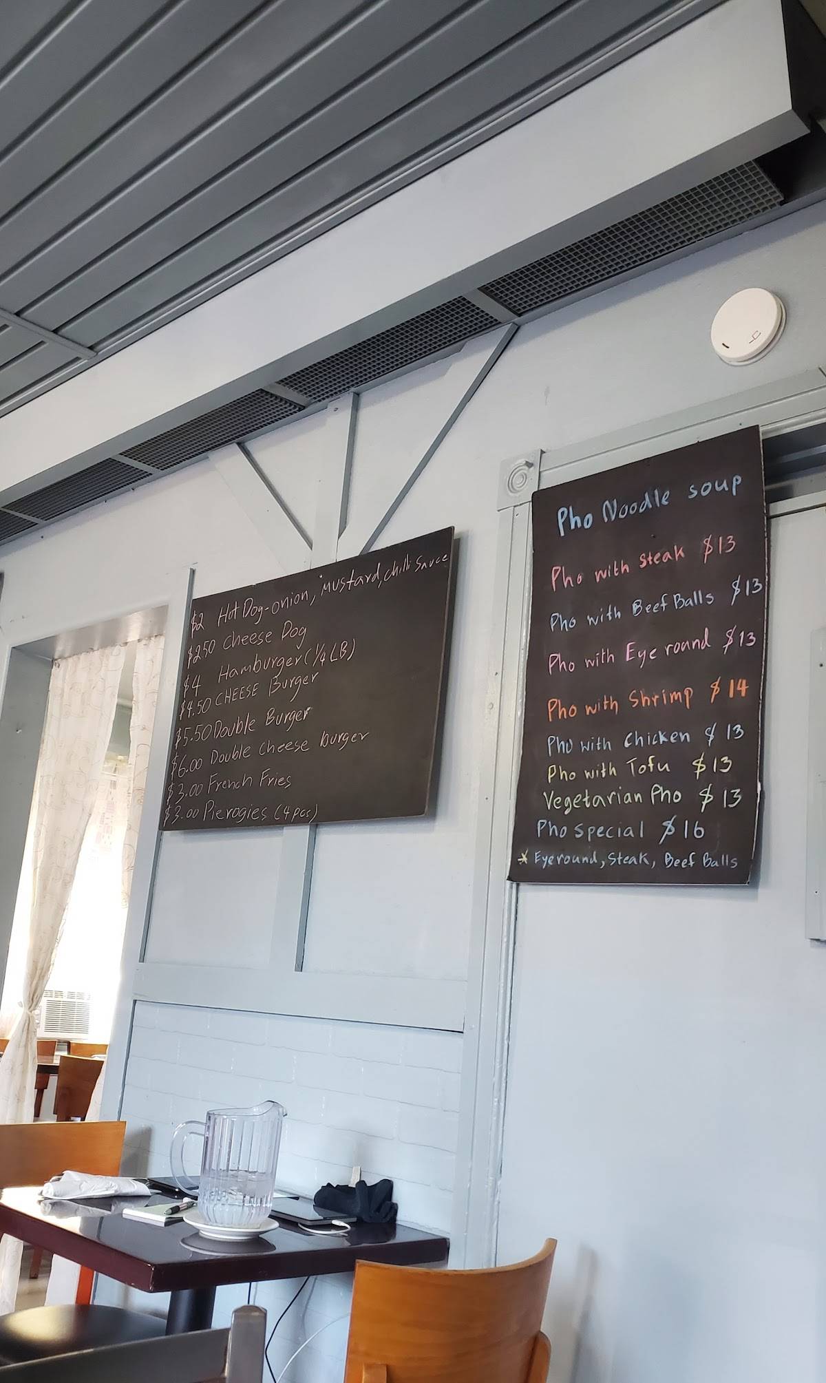 Siam Cafe меню