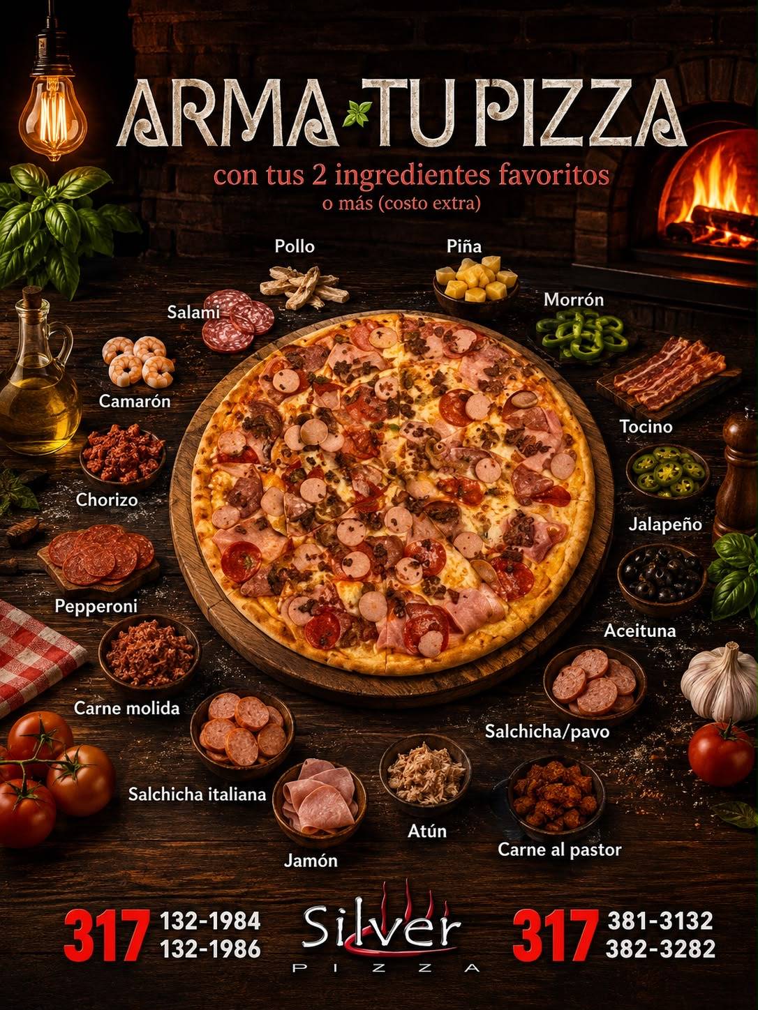 Silver Pizza Autlán меню