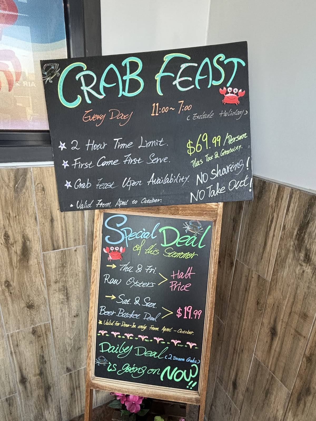 JC Crab House меню