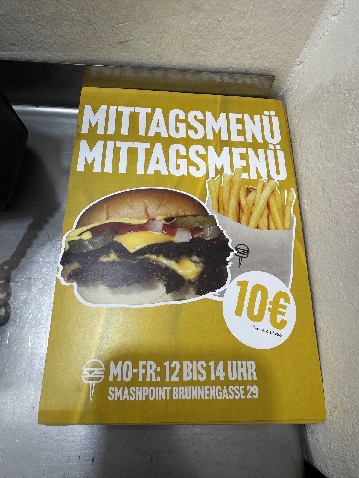 Smashpoint меню