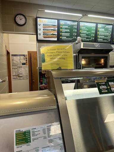 Subway меню