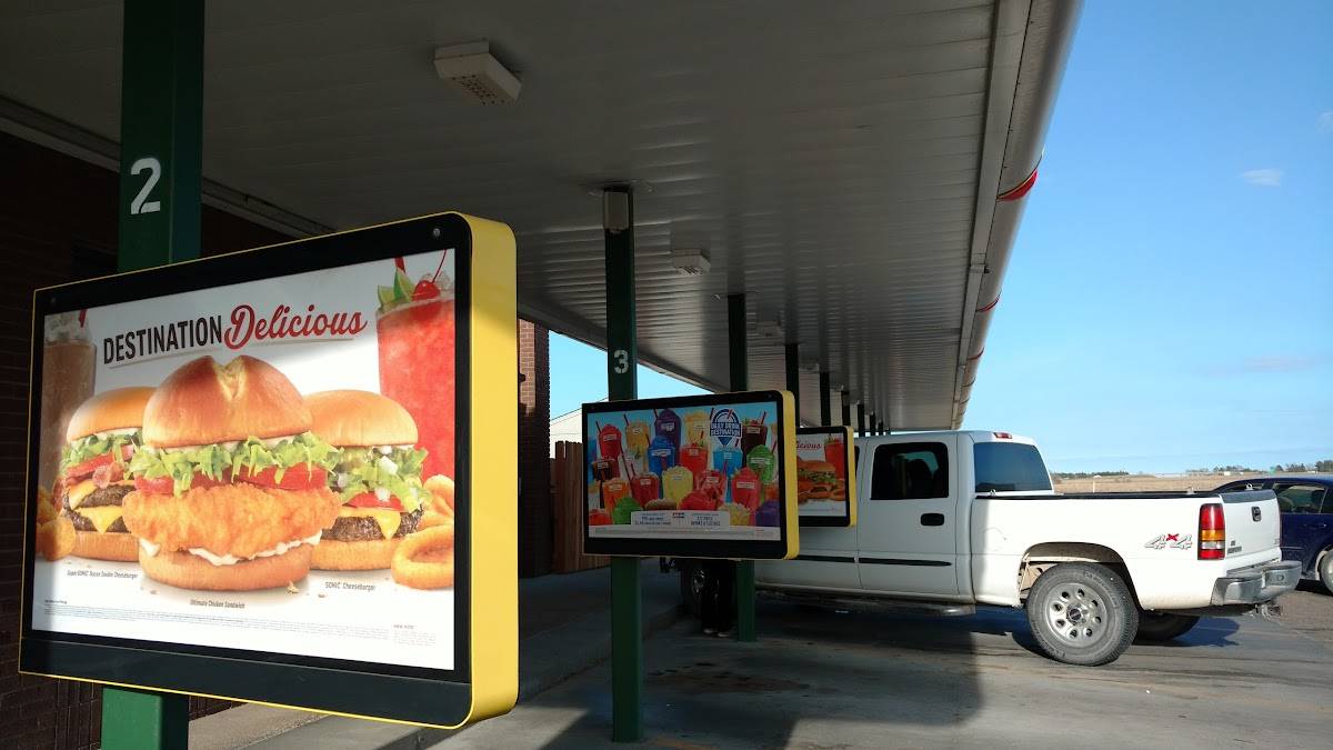 Sonic Drive-In меню