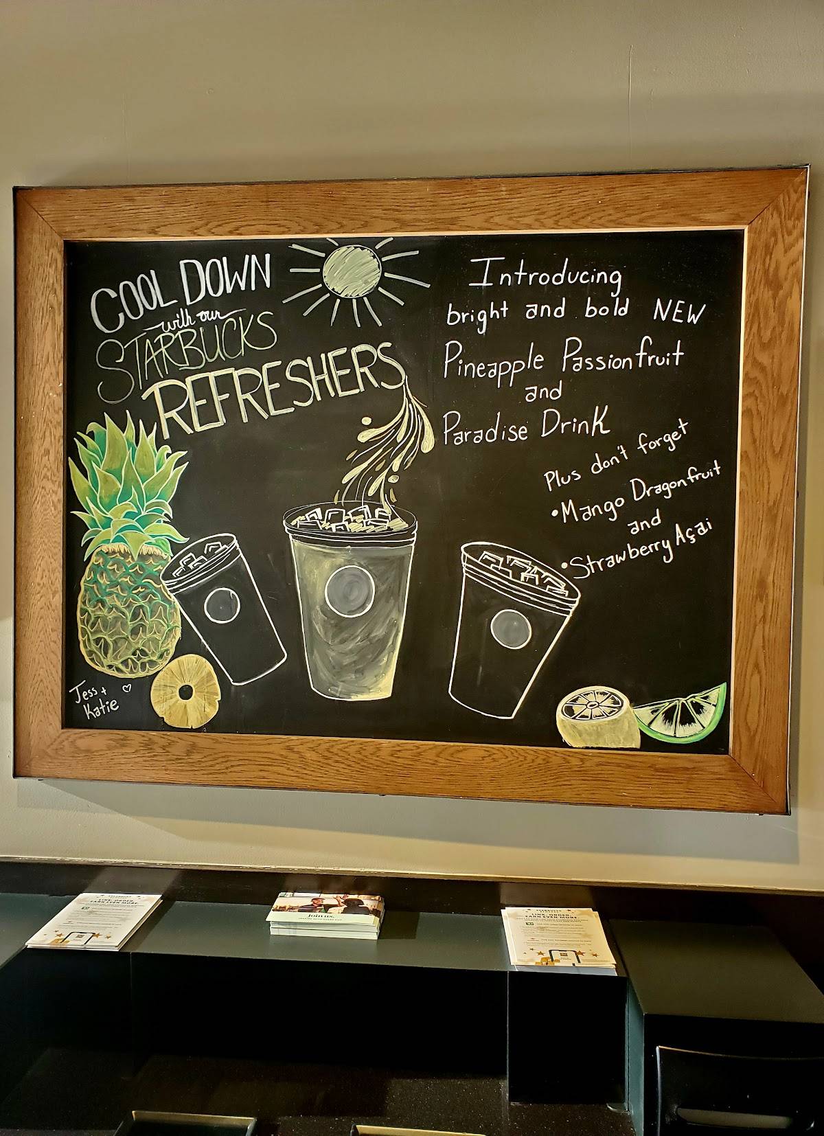 Starbucks Coffee Company меню