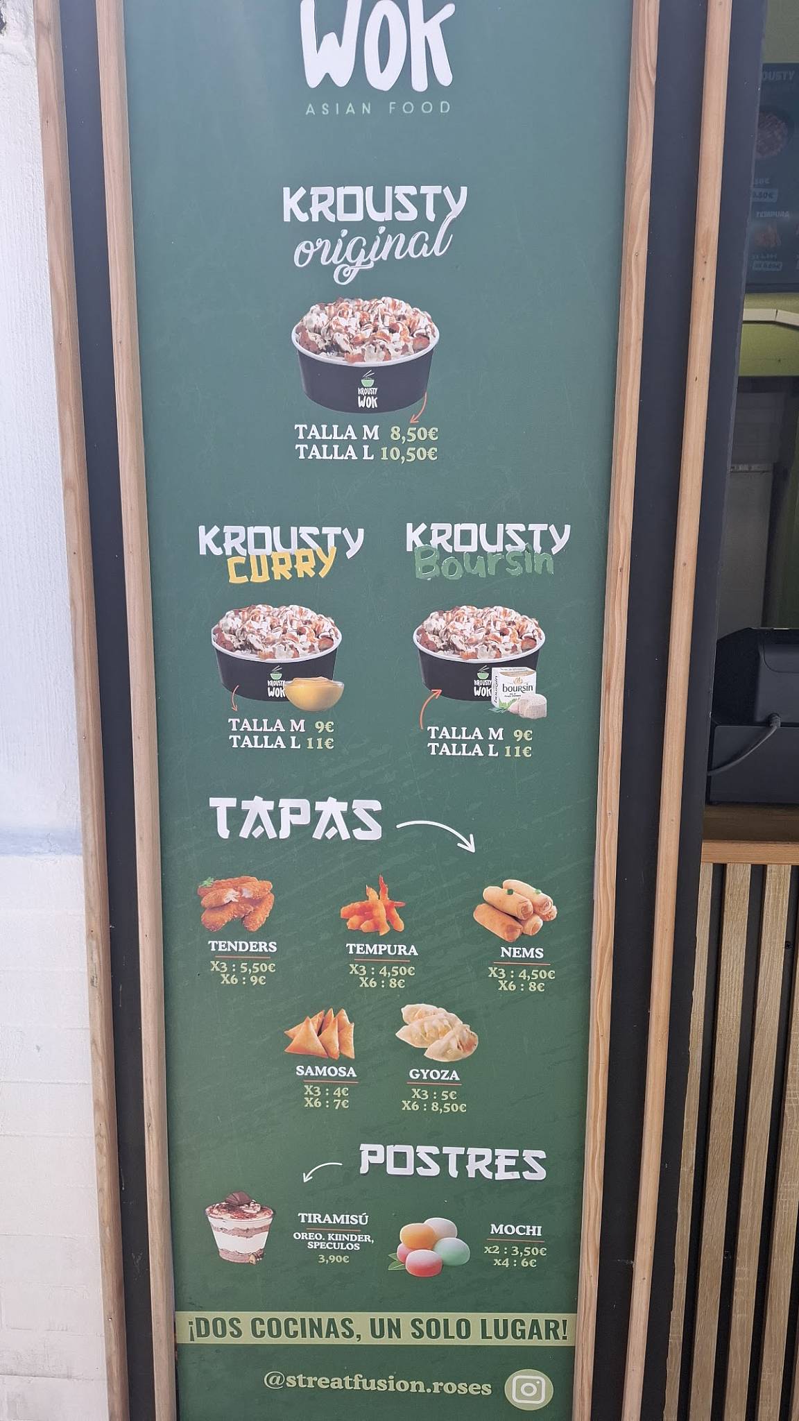 Str’Eat Fusion - Di Gusto Pizza & Krousty Wok меню