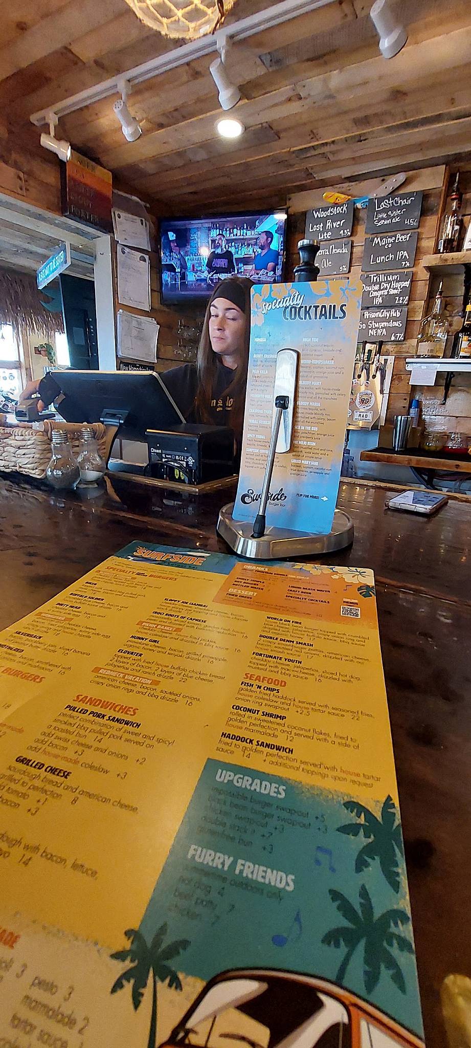 Surfside Burger Bar меню