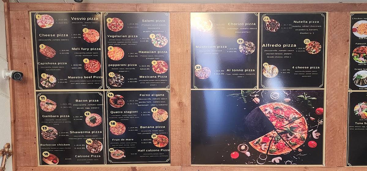 Syriana restaurant меню