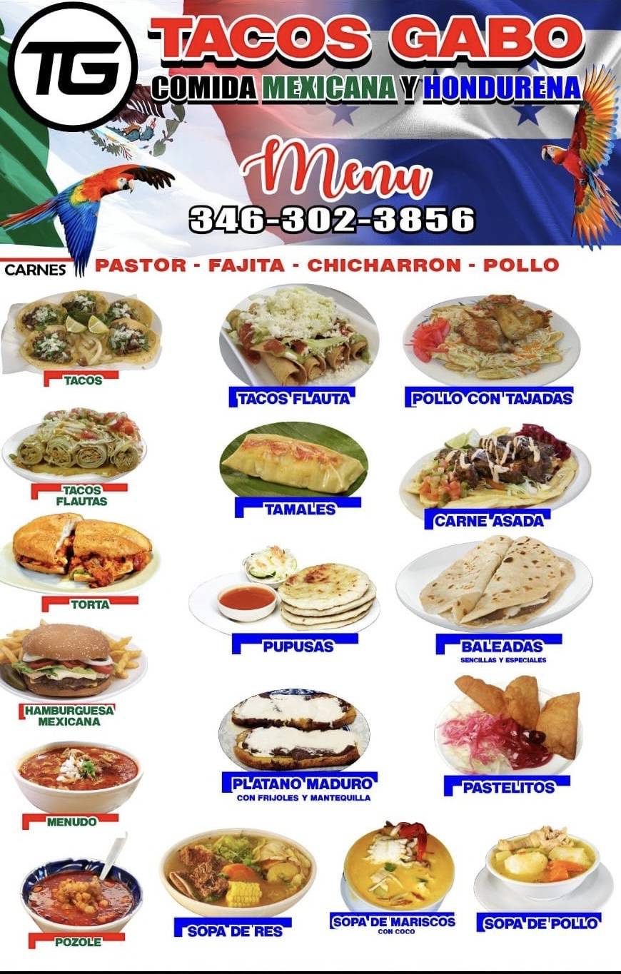TACOS GABO меню