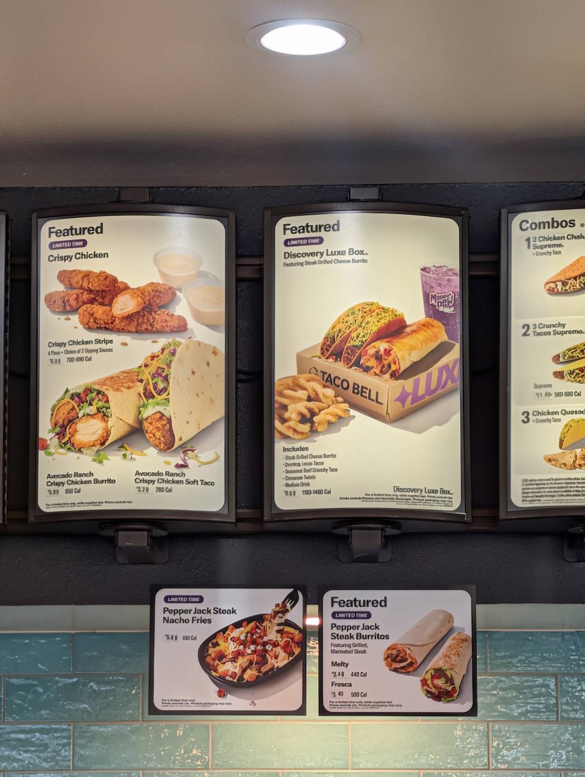 Taco Bell меню