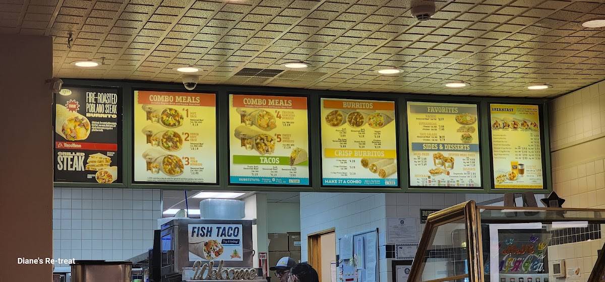 Taco Time меню