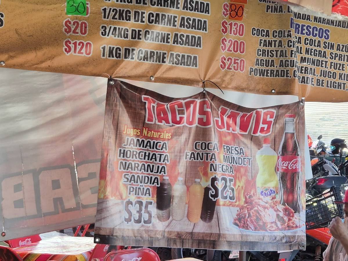 Tacos “Javis” меню