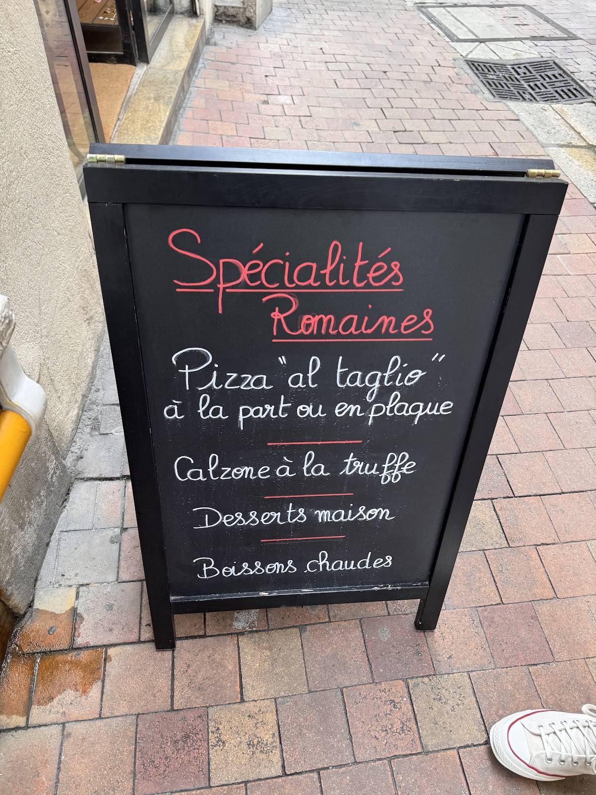 Taglio di Roma меню