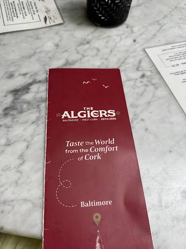The Algiers меню