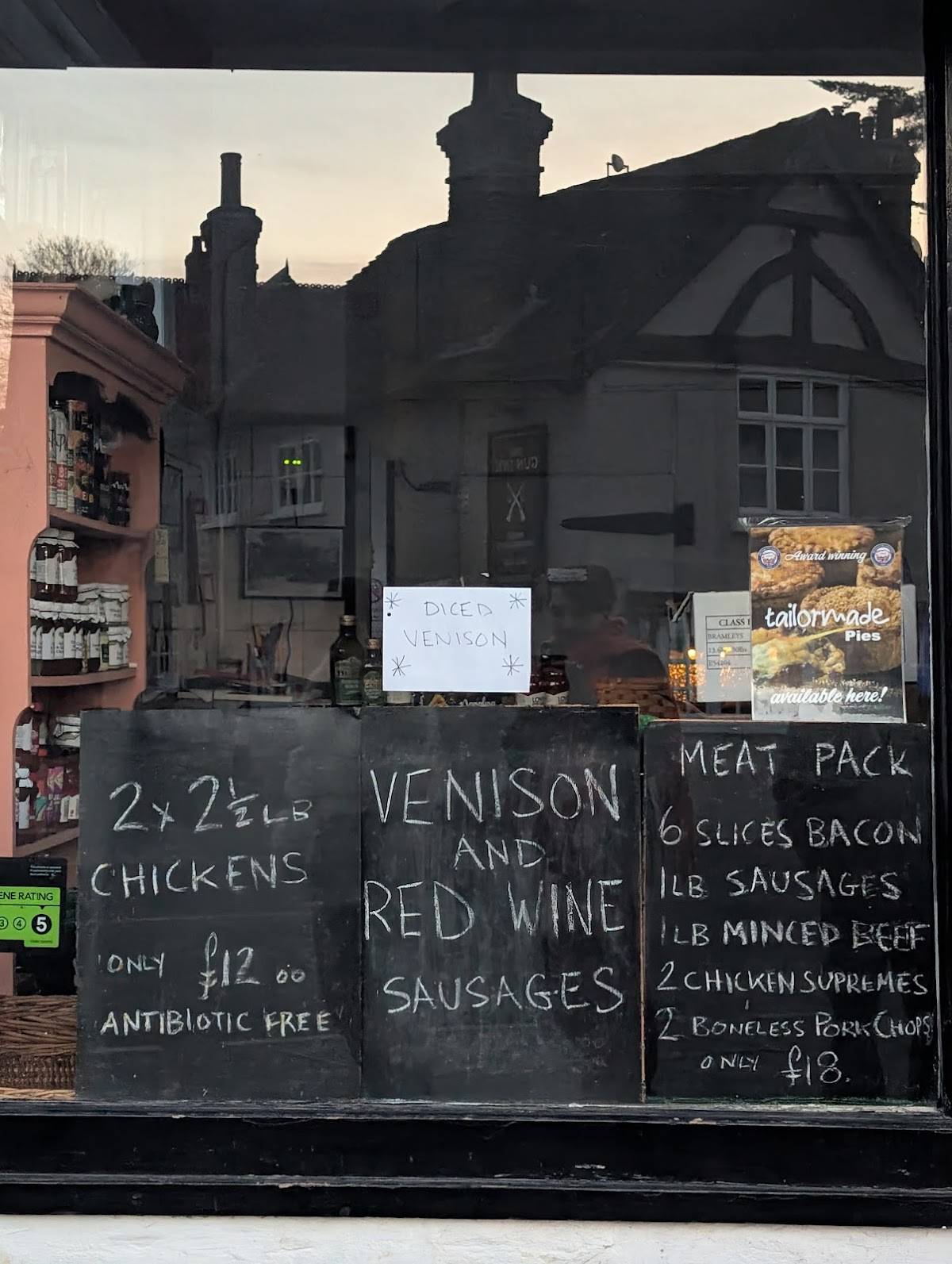 The Gun Inn Findon меню