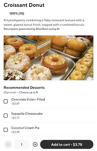 The Hole Thing Donuts меню