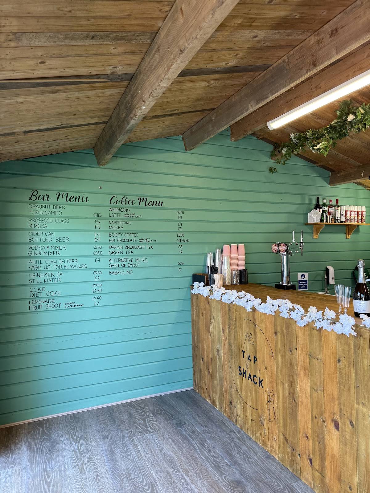 The Tap Shack меню