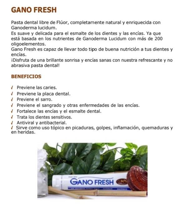 Tienda Coffe Bike Ganoderma меню
