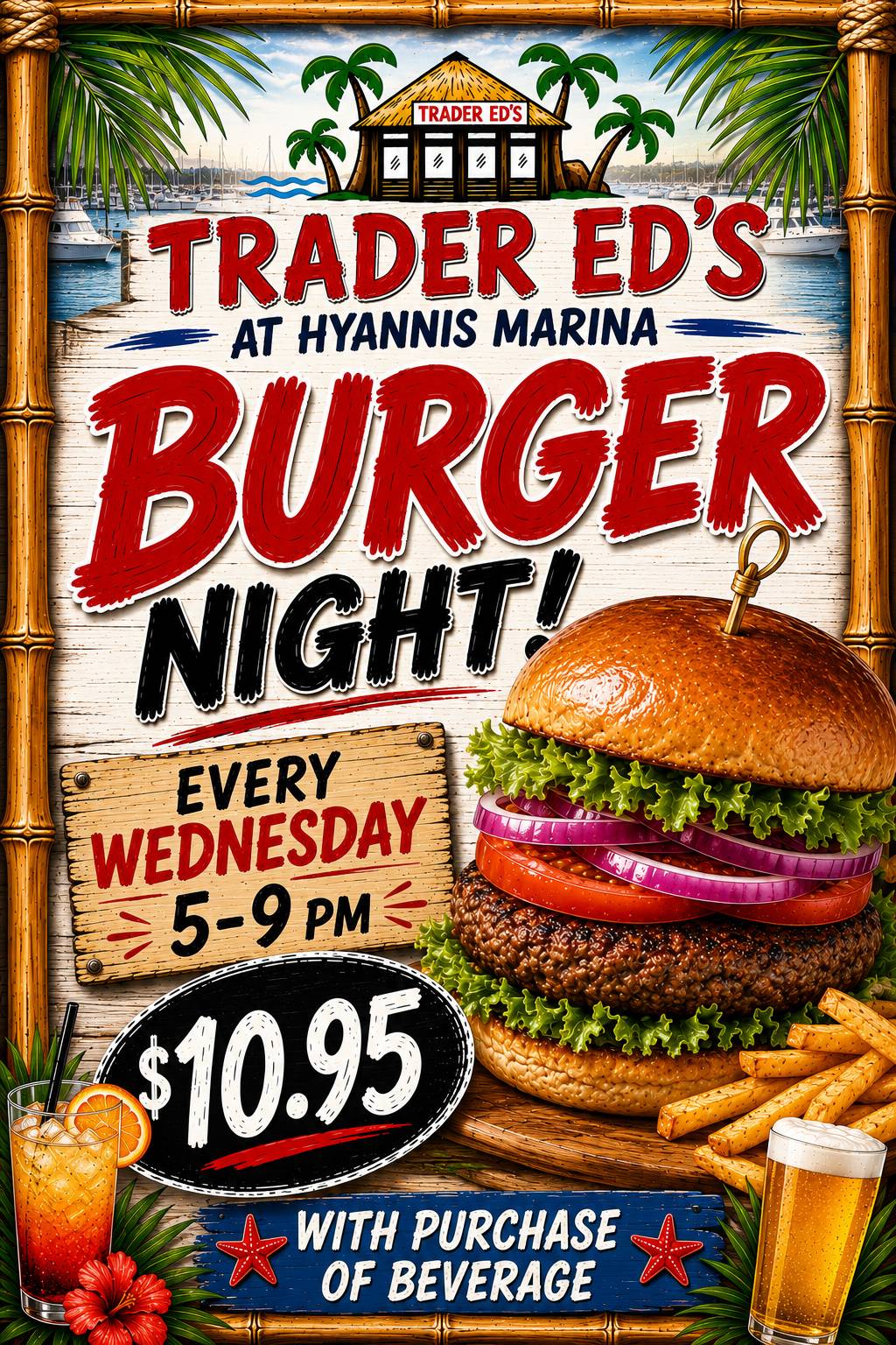 Trader Ed's меню
