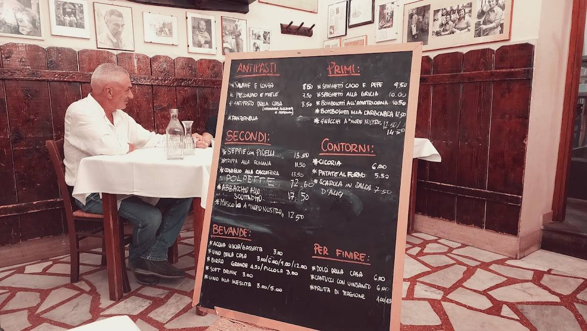 Trattoria da Lucia меню