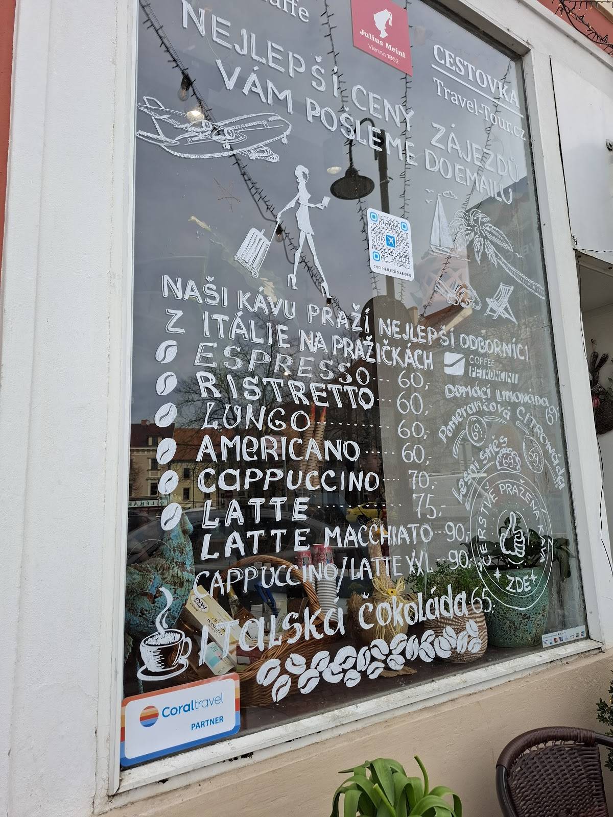 Travel caffe меню