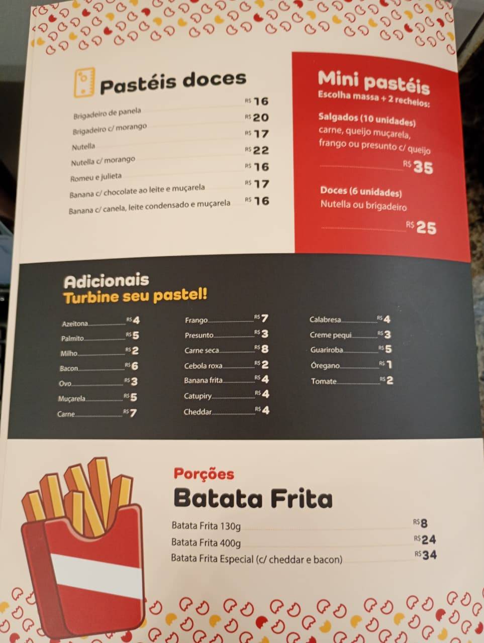Trinks Food меню